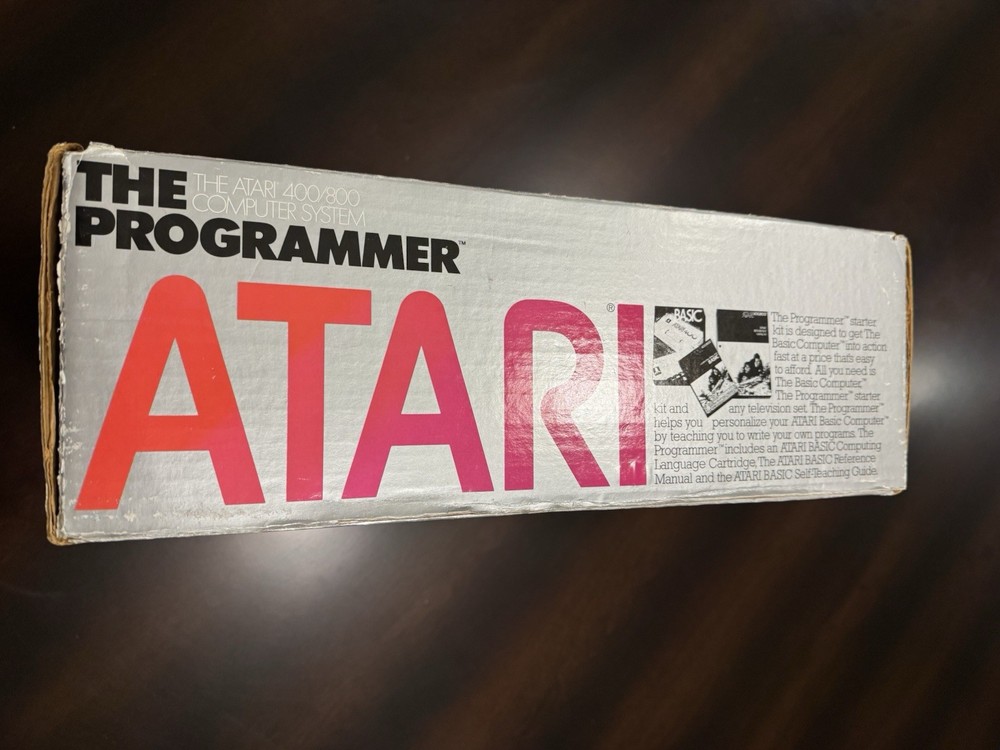 Box & Manuals - Atari The Programmer 400 /800 Computer System (Empty Box)