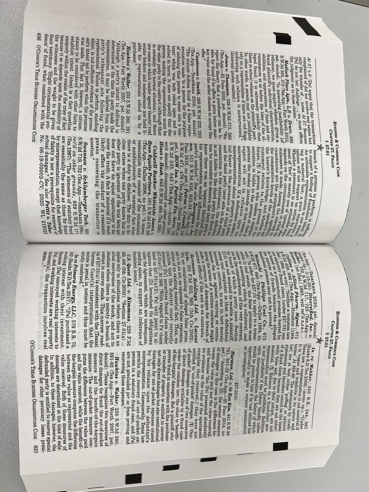 TEXAS BUSINESS ORGANIZATIONS CODE Plus (2024-2025)