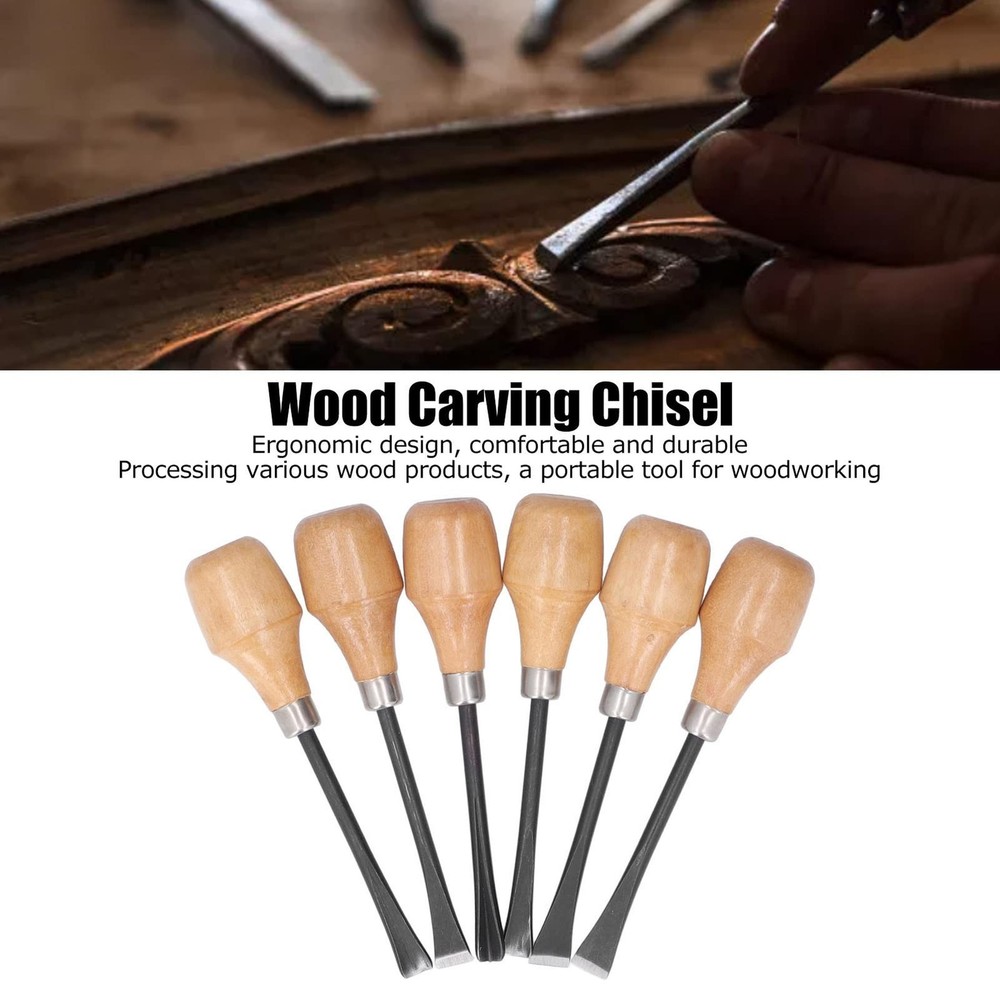 Hand Carving Tool Set, Gouges and Woodworking Chisel Set Wood Carving Chisel ...
