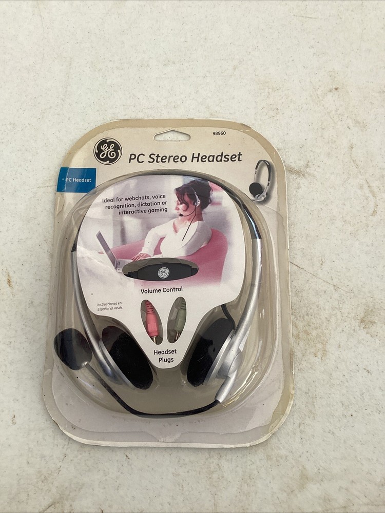 GE.   Pc Stereo Headset 98960