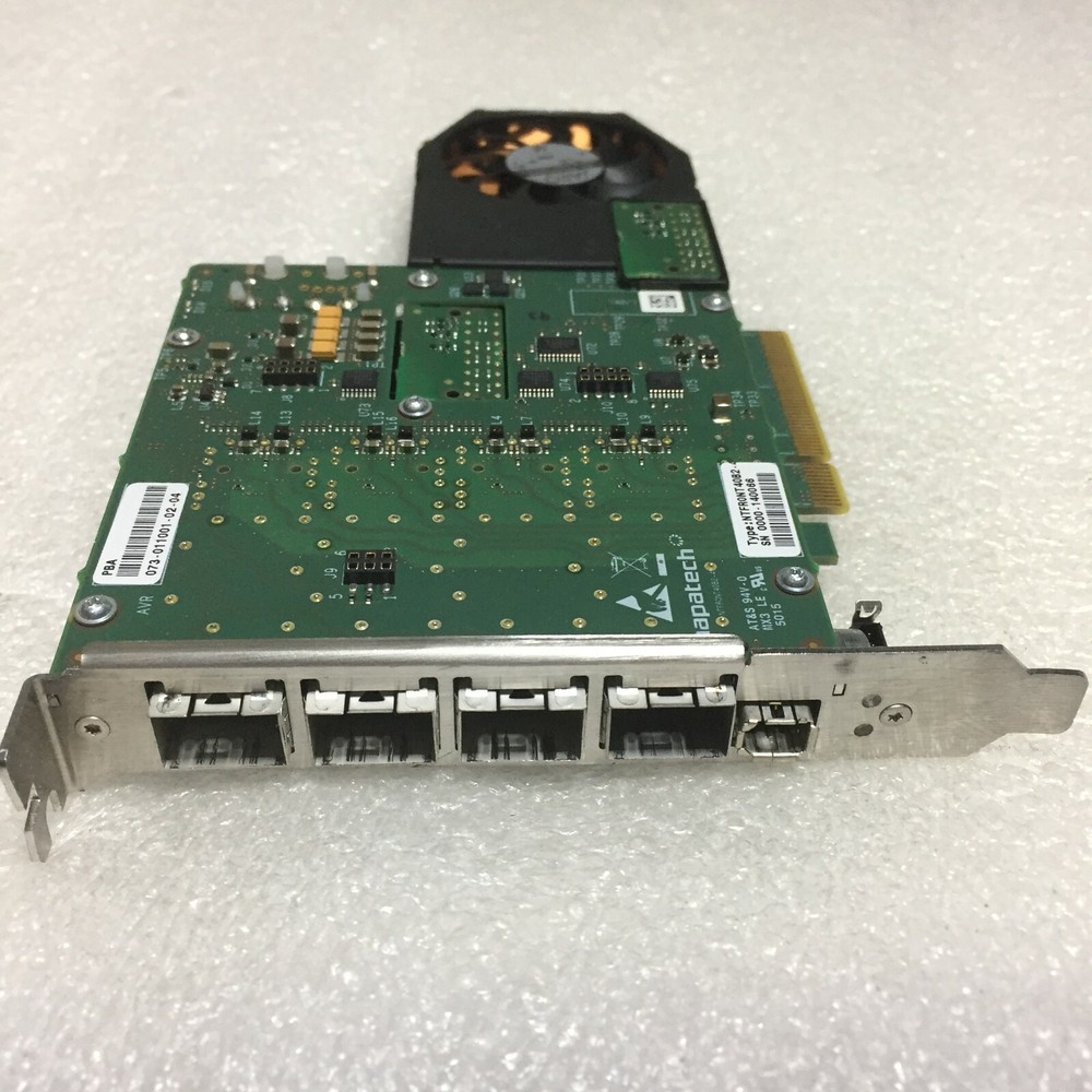 NAPATECH NTMAINB1E2-PTP NTFRONT40B2-4 PCI-e Network Accelerator FREE S/H