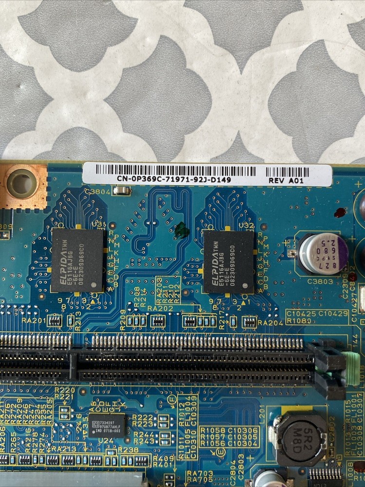 DELL 2135 2135CN Printer Main Logic Board P369C Formatter