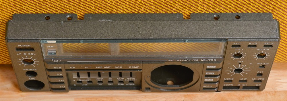 ICOM IC-735 PARTS: FRONT PANEL