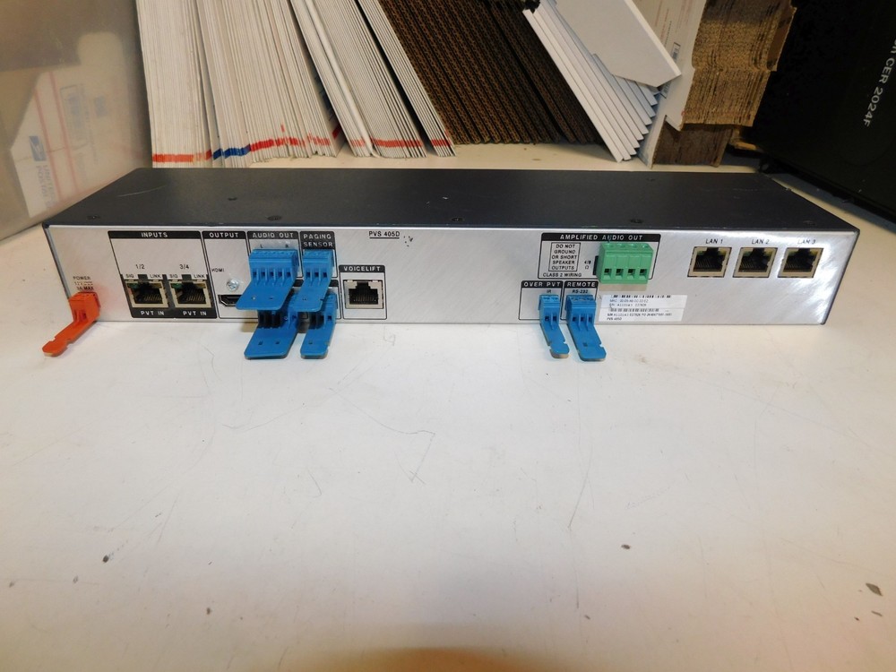 EXTRON PVS 405D POLEVAULT SWITCHER HIGH PERFORMANCE AV SWITCHING SYSTEM