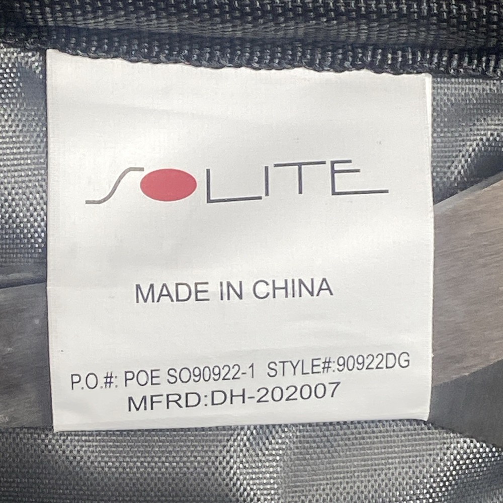 SoLite Backpack 17" x 11" Padded Back w/ Adjustabl Straps