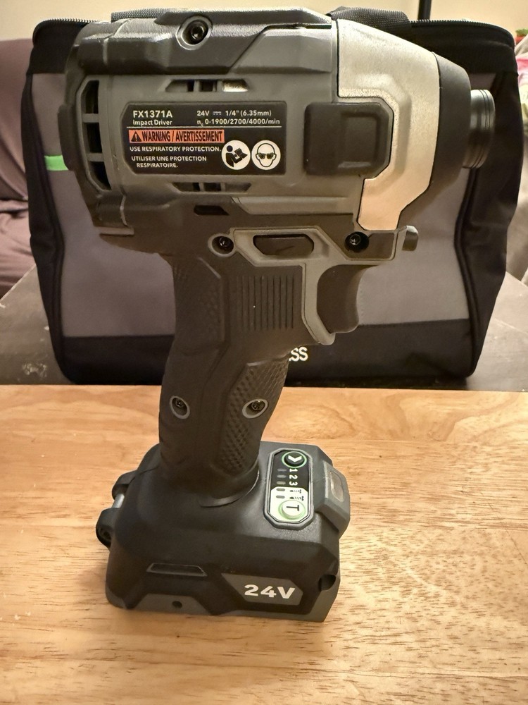 Flex FX1371A-Z 24V 1/4" Quick Eject Hex Impact Driver w/ Multi-Mode (Bare Tool)