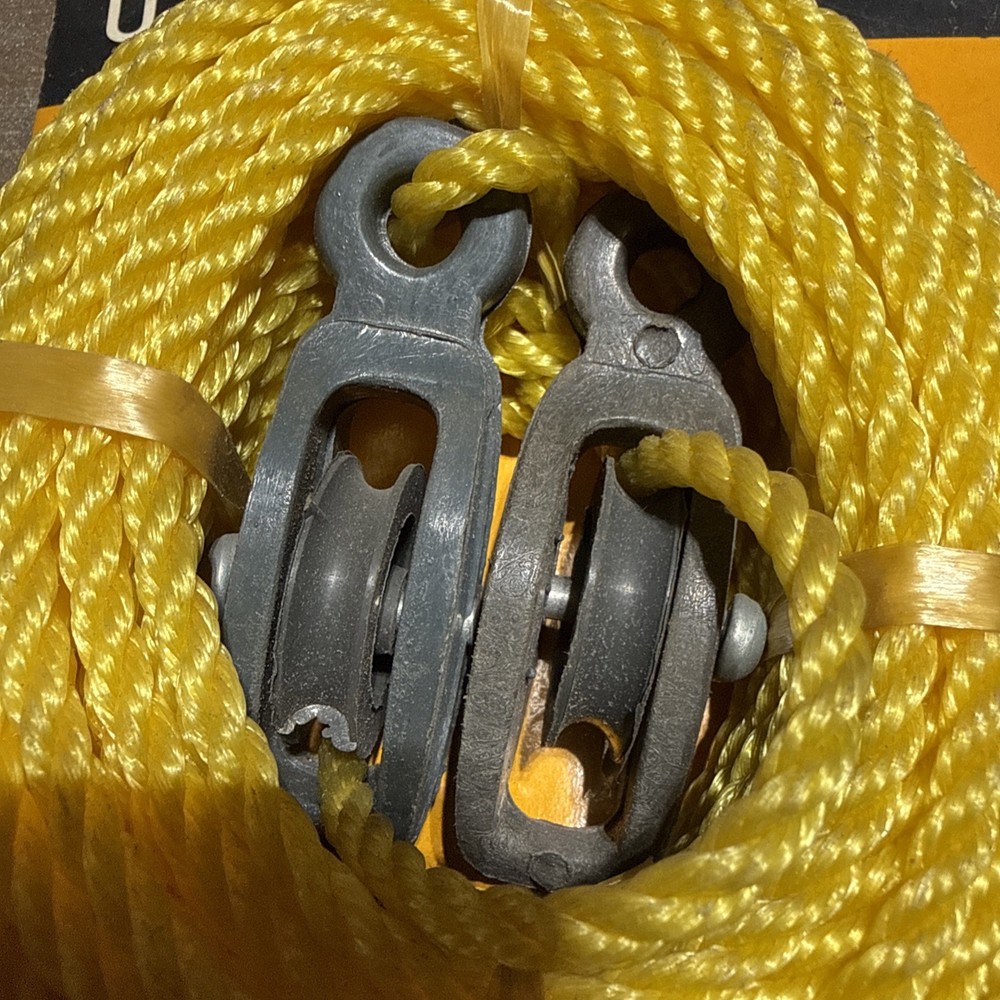 Nylon Rope Multi-purpose lifting pulley system