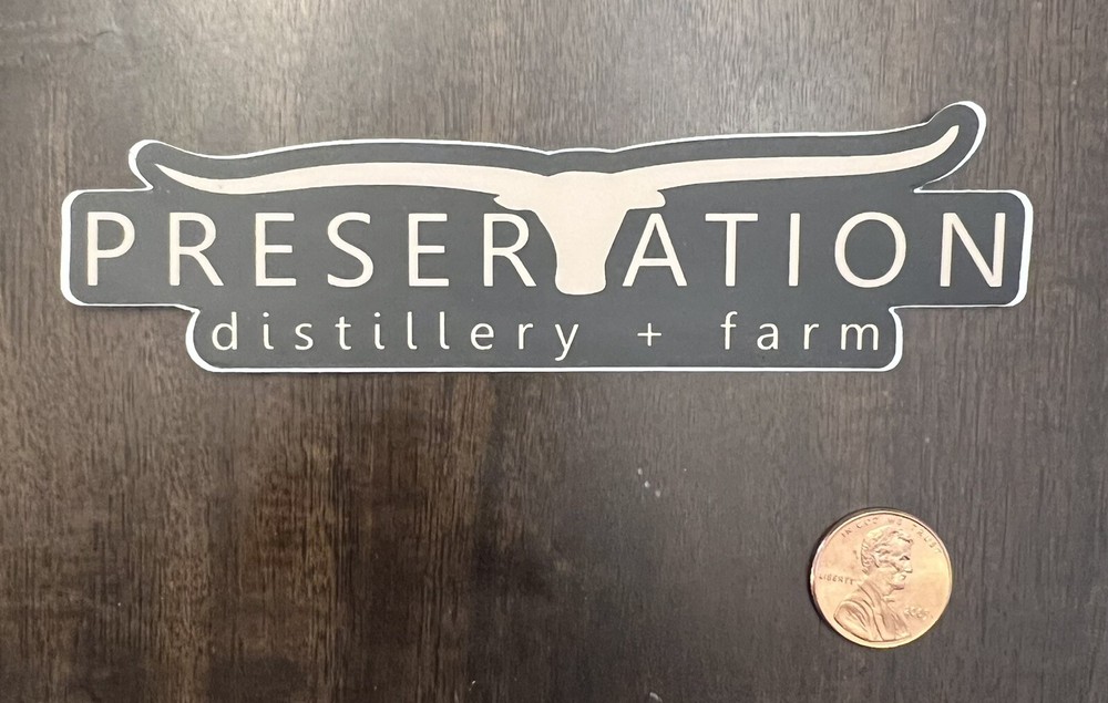Preservation Distillery Decal