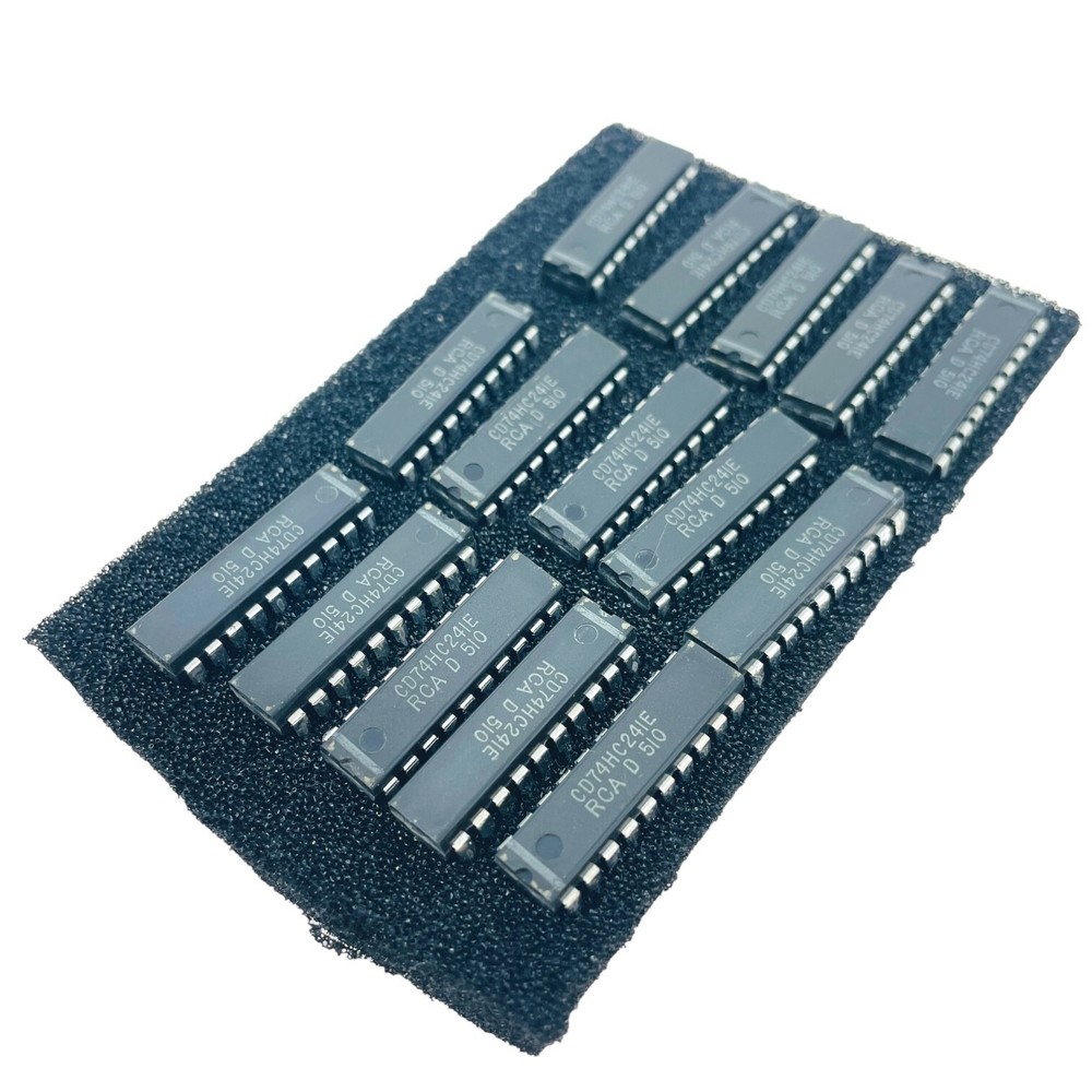 15 pcs RCA CD74HC241E ICs Buffer, Non-Inverting 2 Element 4 Bit 3-State 20-PDIP