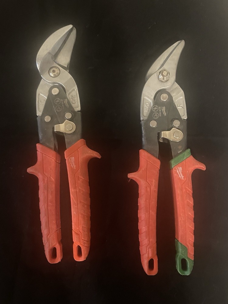 Milwaukee Tool 48-22-4553 Offset Aviation Snip Set 2pc