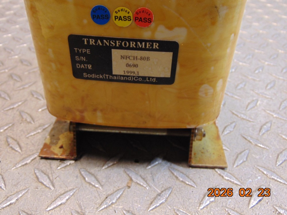 SODICK NFCH-80 B TRANSFORMER