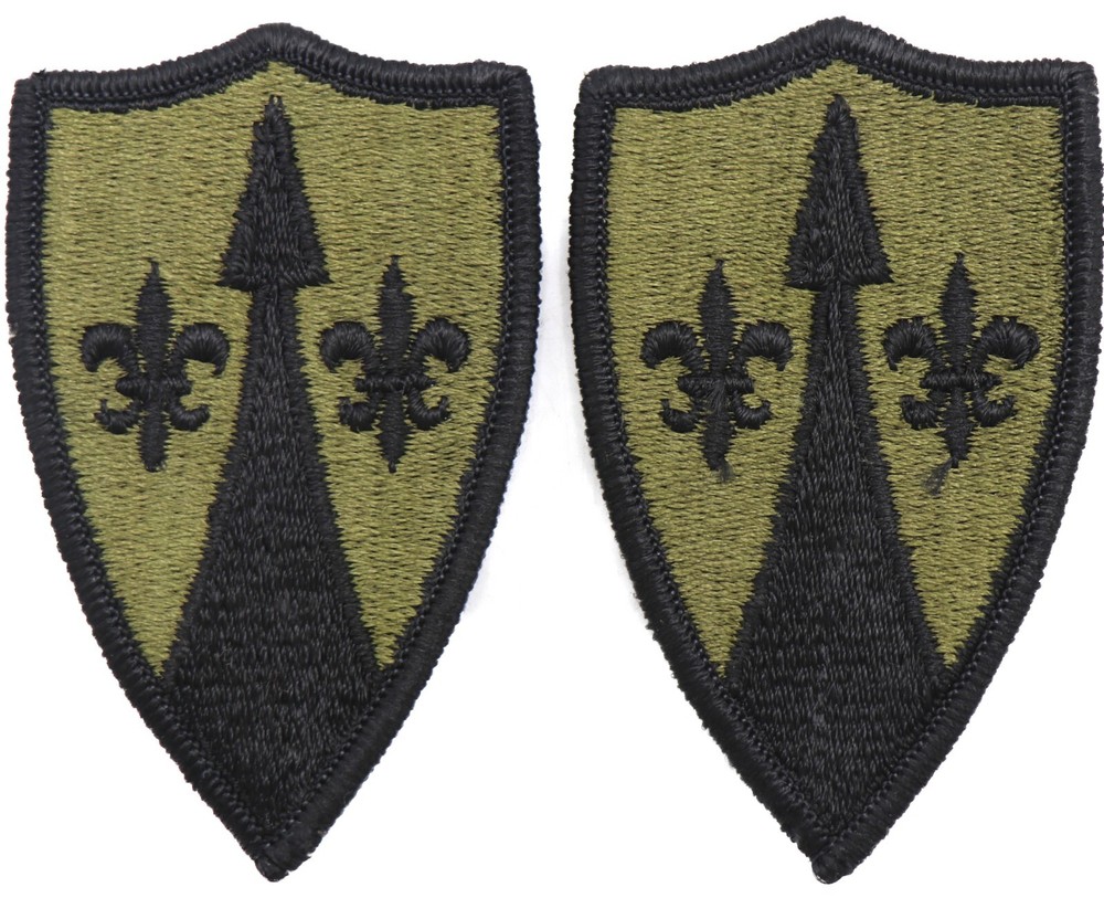2 US Army Theater Area Support Command Europe Subdued Patch TASCOM BDU