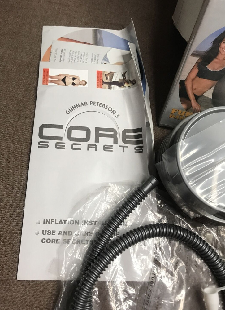 New Incomplete Gunnar's Core Secrets Professional Grade Core Stability Ball