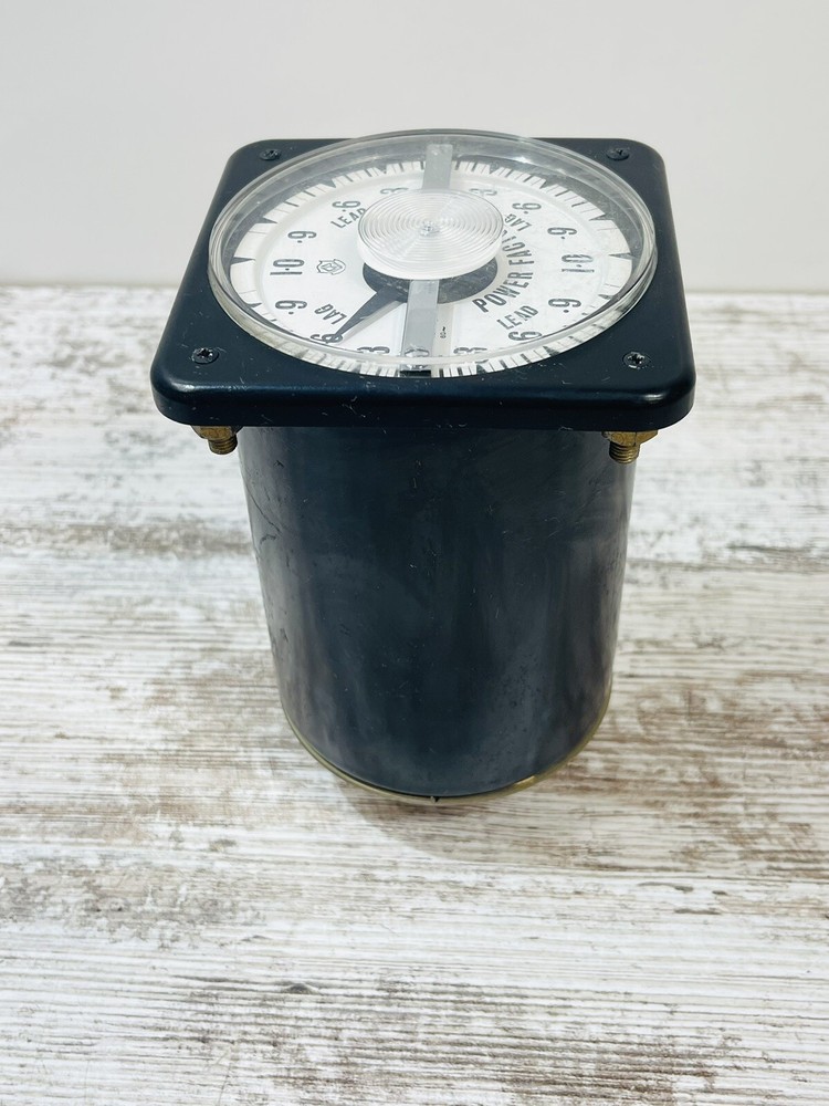 Power Factor Meter 3 phase Lag Lead 230v int res