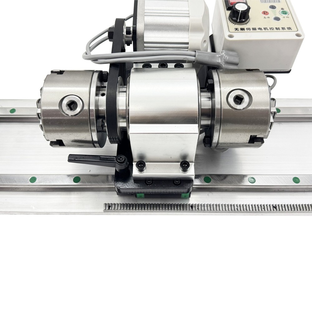 Double Track Double Chuck Multi-functional Billiard Cue Repairing Machine 110V