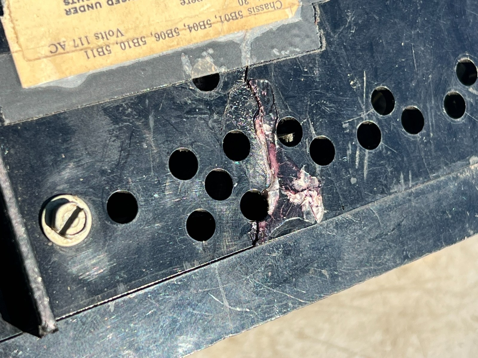 VINTAGE ZENITH STARTLIGHTER RADIO MODEL B515-Y NICE WORKING CONDITION