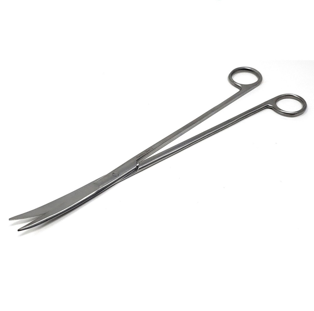 Curved Kelly Scissors 12" Long Shears with Sharp/Sharp Blades, German Grade