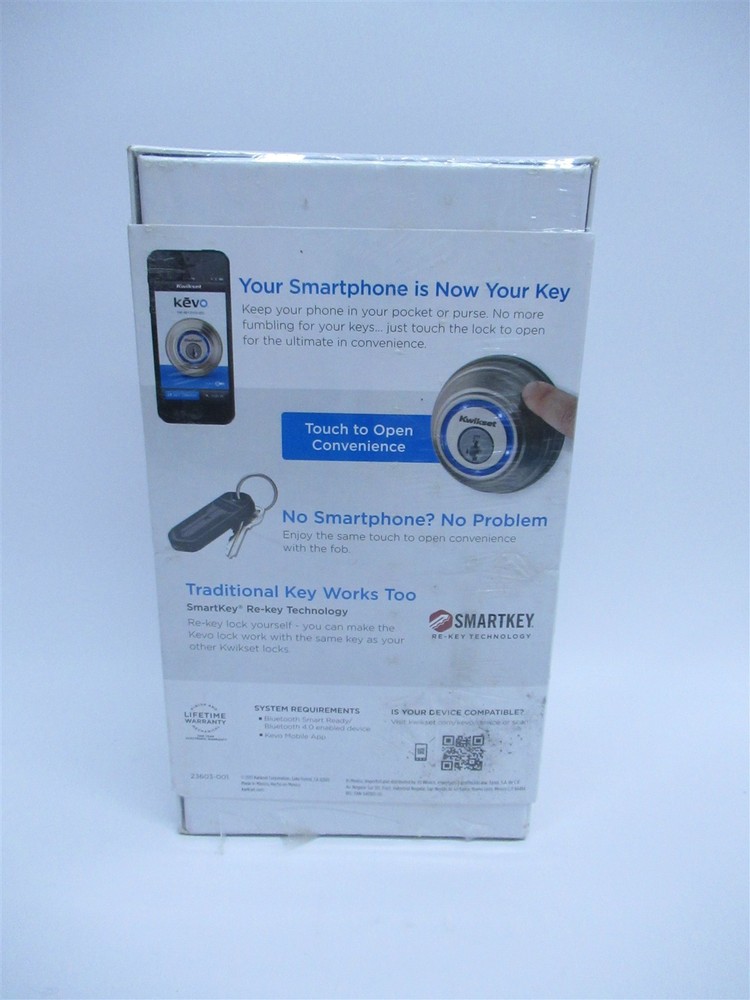 Kwikset kevo Bluetooth enabled deadbolt GP3128948