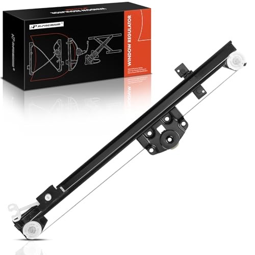 Front Right Electric Power Window Regulator Without Motor, Compatible with