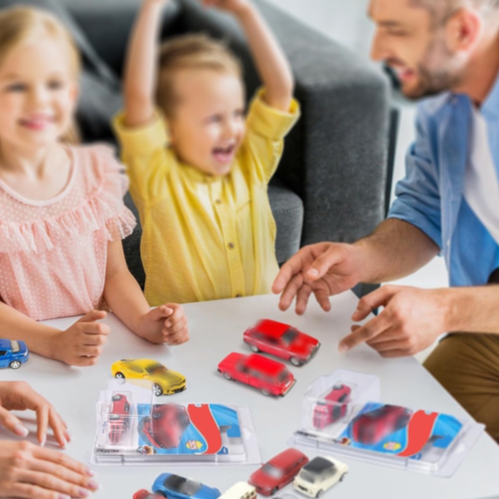 10Pack Clear Protector Case Plastic Display For Hotwheels & Matchbox Basic Cars