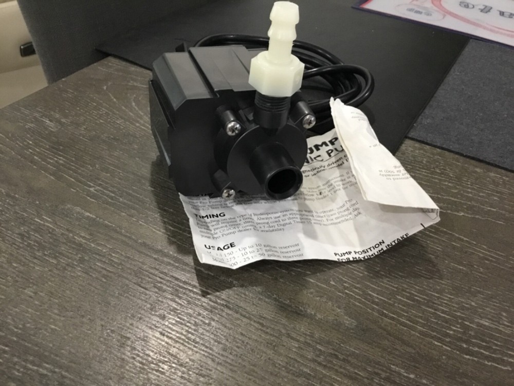 Active Aqua Hydropnic Pro Pump 500GPH New no box