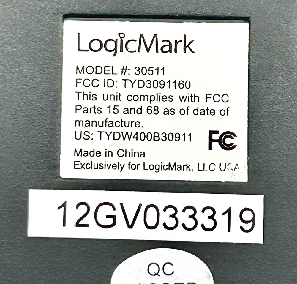 2 Logicmark Guardian Alert 911 Model 30511 Emergency System BASE ONLY