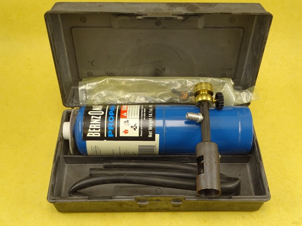 Bern-O-Matic Propane Torch  W/ Case & Hardware, 570A