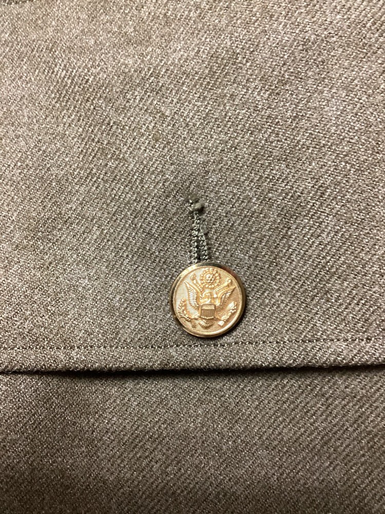 WW2 Uniform Jacket Rank, Ribbons & Patch 38 EXL