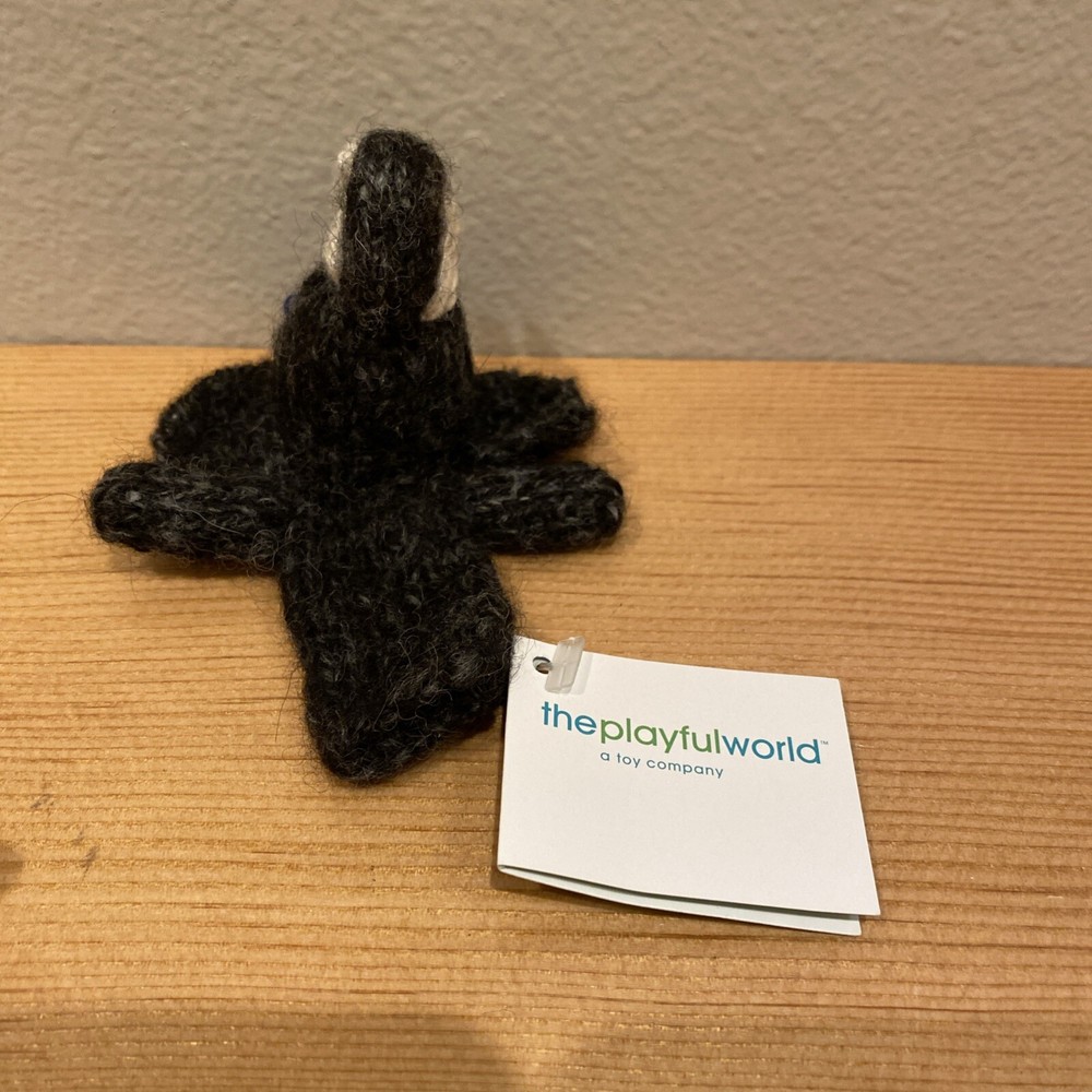 NWT Elephant Finger Puppet Alpaca 2006 NOS