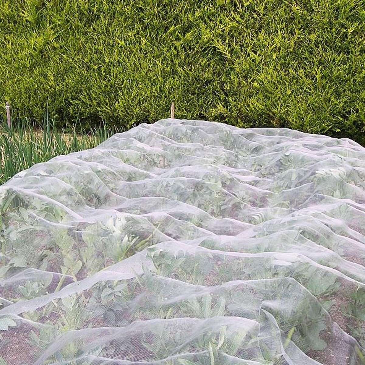 Versatile 10ft x 10ft Ultra Fine Mesh Plant Covers for Gardens & Greenhouses