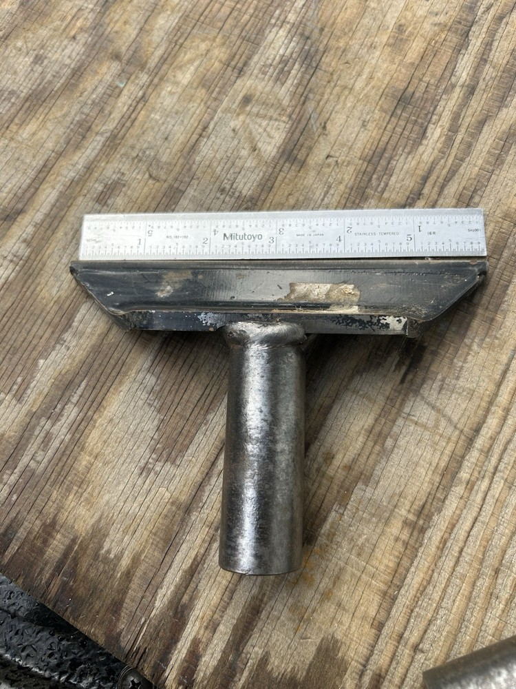 Robust Tool Rest 6" Wide 1” Diameter Post For Lathe Free Shipping!!