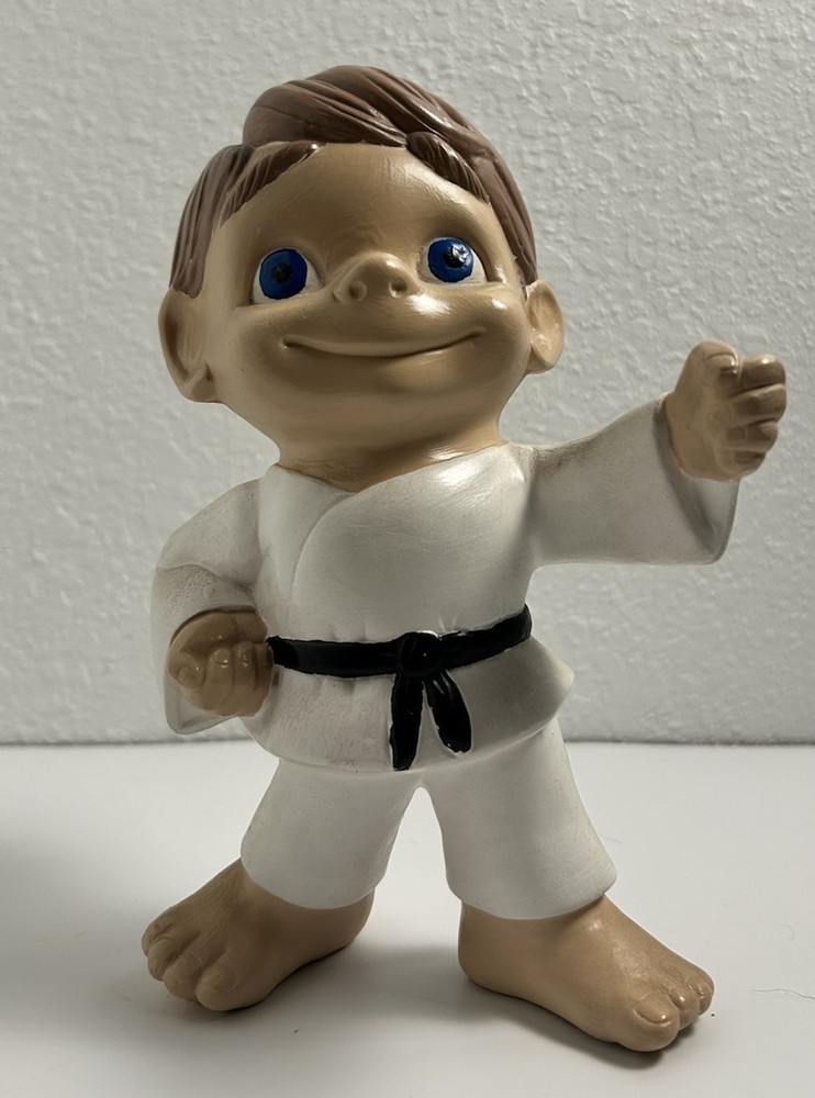 Vintage Atlantic Mold Karate Kid Black Belt