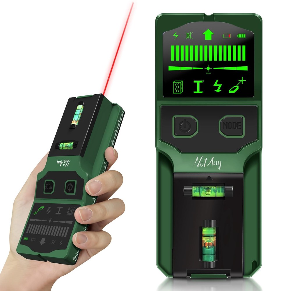Stud Finder Wall Scanner - 7-in-1 Electronic Wall Stud Detector, Detects Wood...