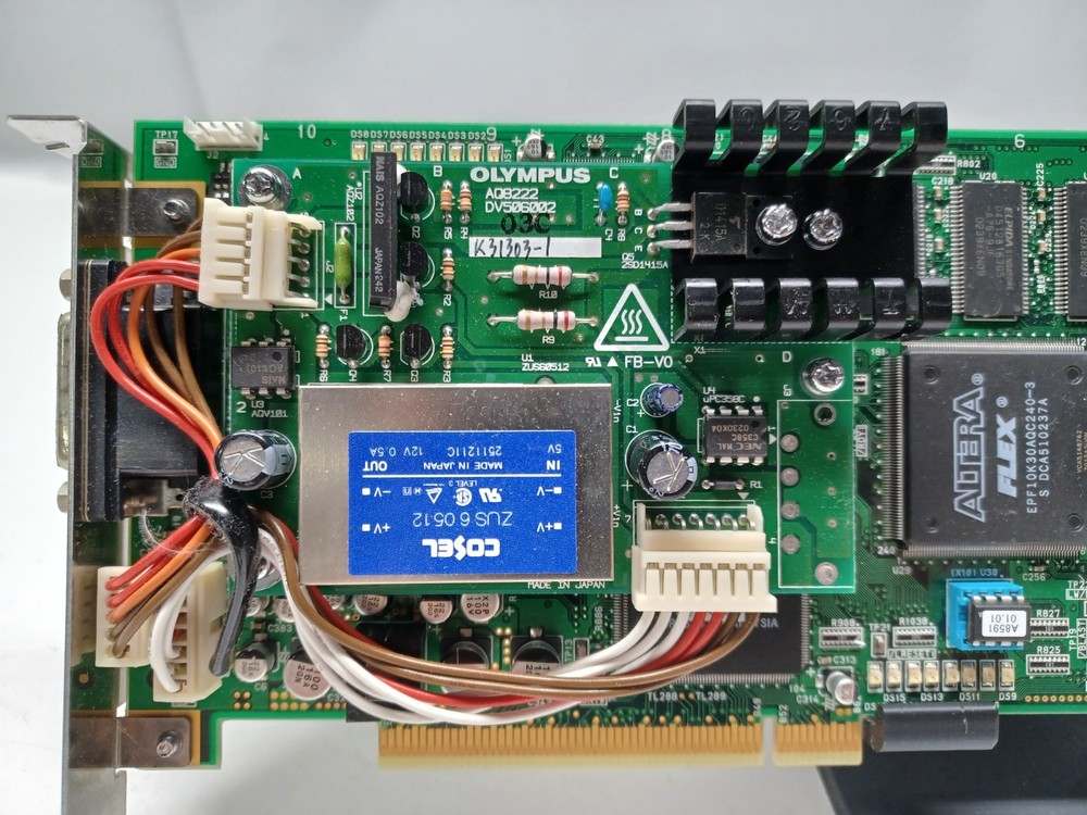 OLYMPUS DP70 AQ8221 DIGITAL MICROSCOPE CAMERA PCI INTERFACE CARD