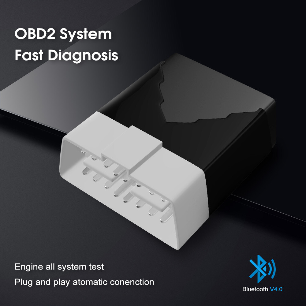 ELM327 Bluetooth Car Diagnostic OBD2 Scanner Code Reader Tool For Android IOS