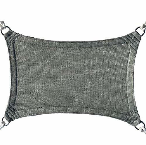 Custom Curved Rectangular Sun Shade Sail UV Blocking Outdoor Canopy Awning Patio