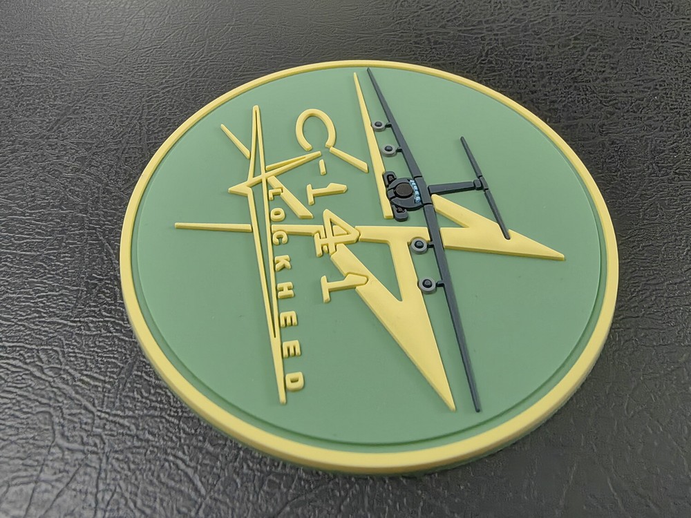 Lockheed Martin® C-141 Starlifter (Ashtray) PVC Patch – With Hook and Loop