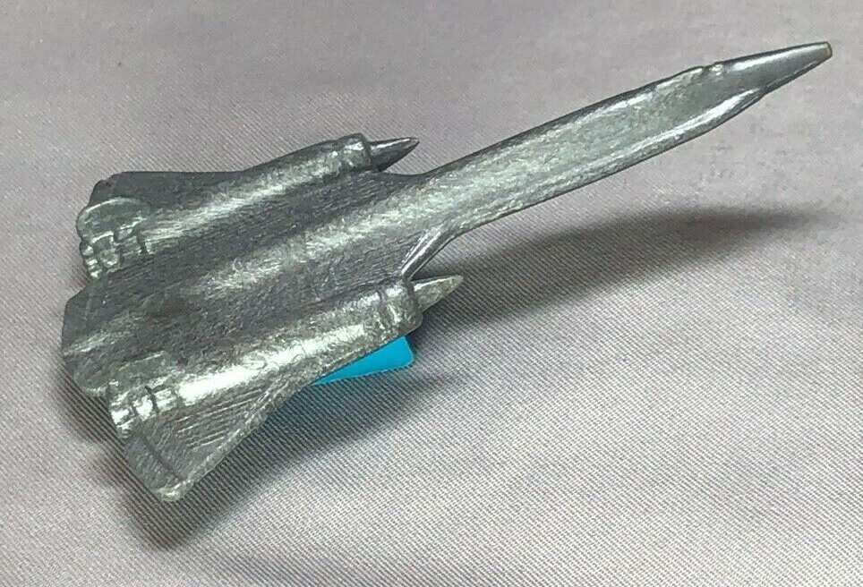 BOMBER AIRPLANE Figural Plastic PENCIL SHARPENER Vintage