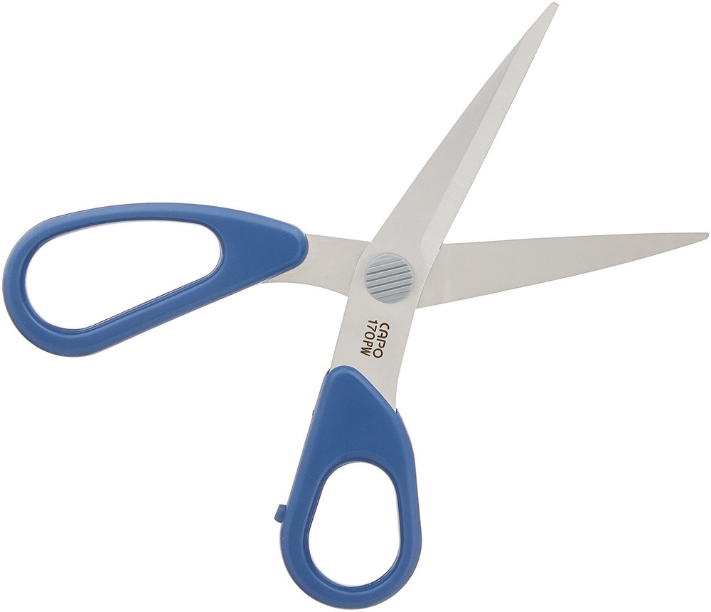 Clover Patchwork Scissors, 7-Inch, Stainless Steel