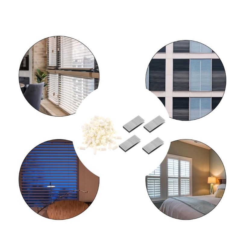 Plantation Shutter Louvers Staple Replacement Plastic Shutter Repair Pin Set