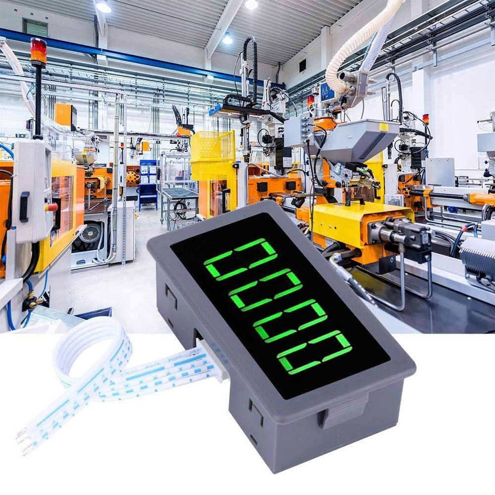 Digital LED Tachometer RPM Speed Meter with Inductive Proximity Switch Sensor...