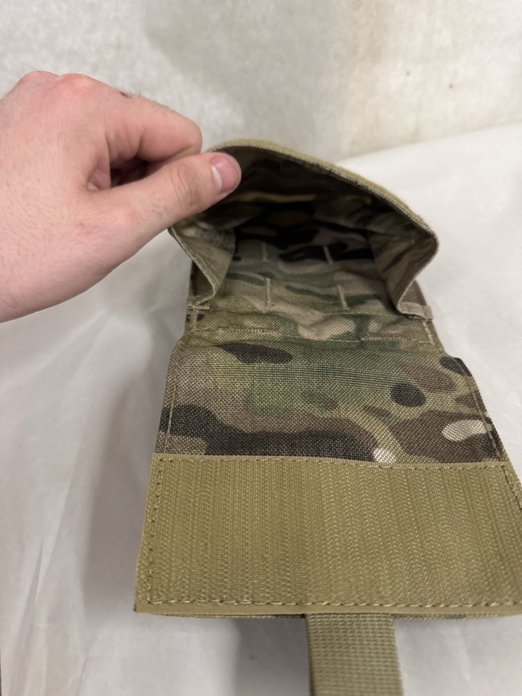OCP Multicam MOLLE Dump Pouch Folding Utility Gear Pouch Hook & Loop