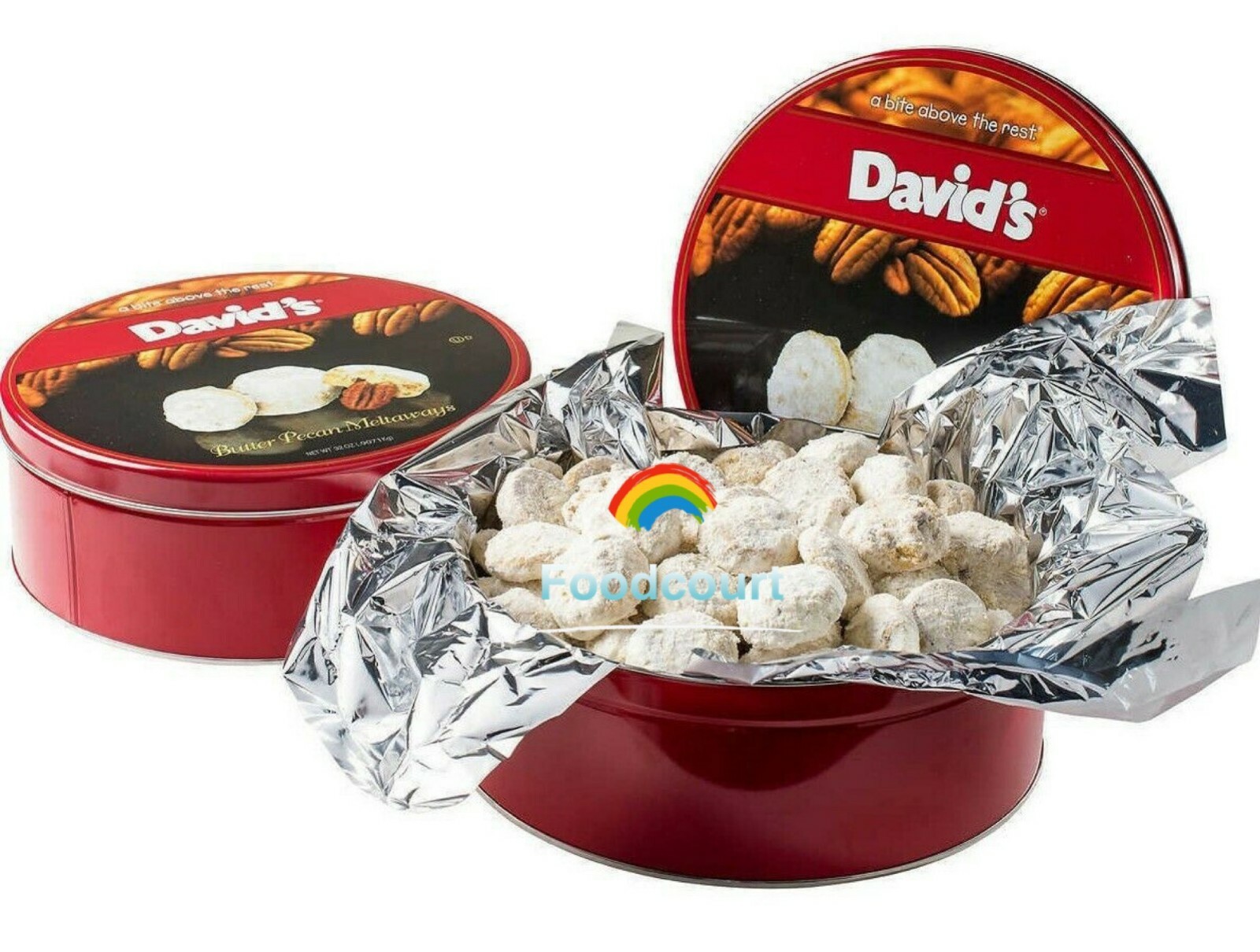 David's Cookies Butter Pecan Meltaways 32 oz