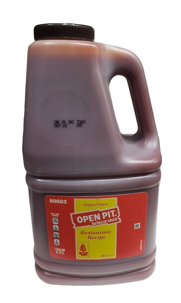 Open Pit Original BBQ Sauce, One Gallon Jug