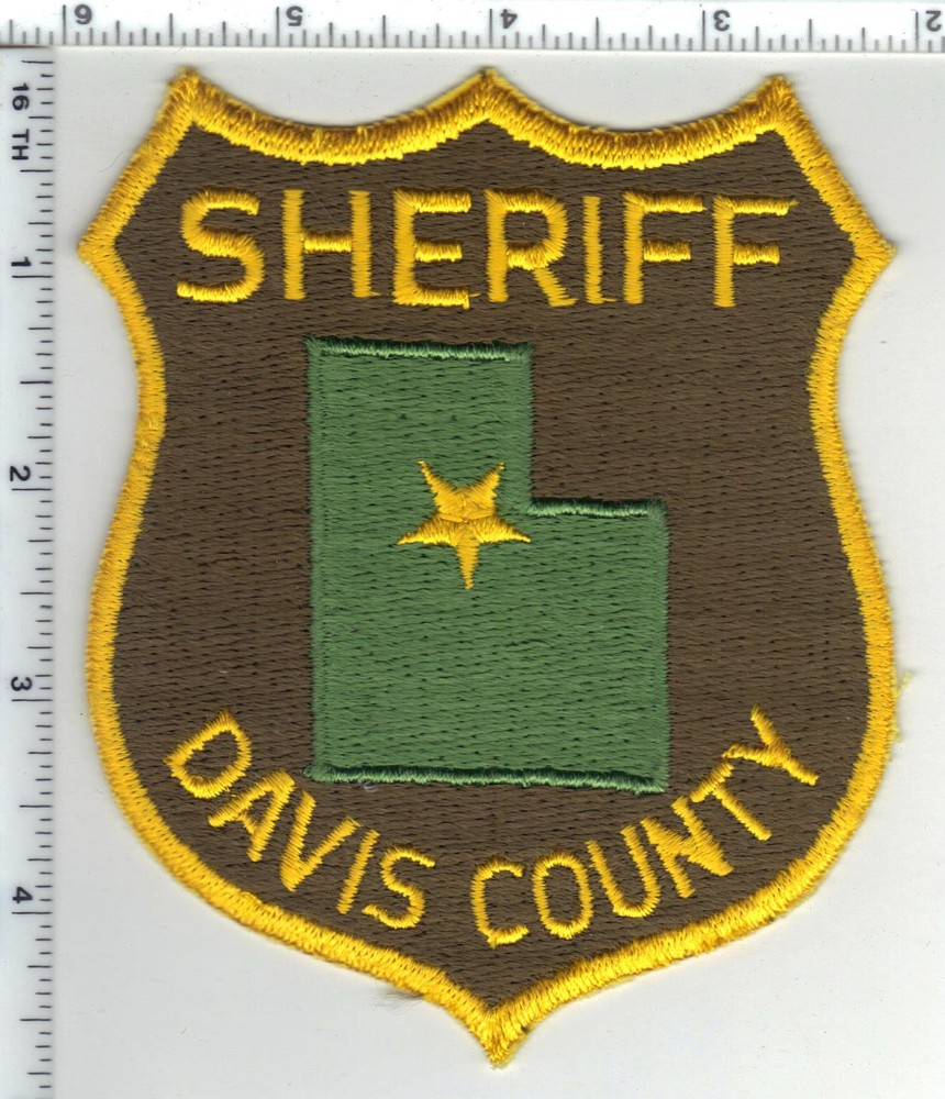 Davis County Sheriff (Utah) Shoulder Patch from the 1980's