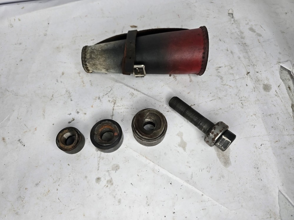 Greenlee 1-1/4" conduit knockout punch die