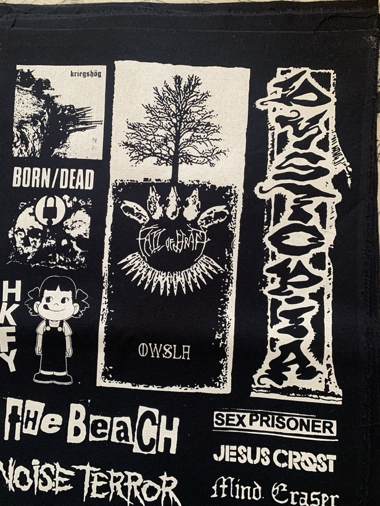 Crust Punk Patches Sheet