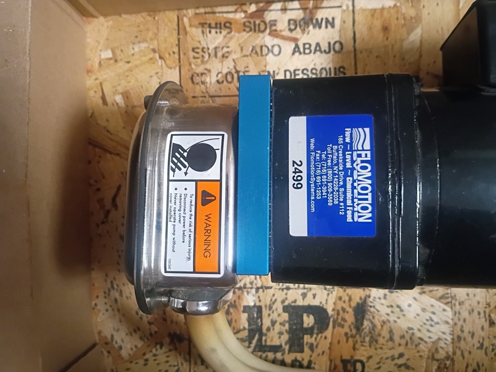 FLOMOTION 2001 HSP Peristaltic SP21 SERIES SELF-PRIMING ANALYZER SAMPLE PUMP