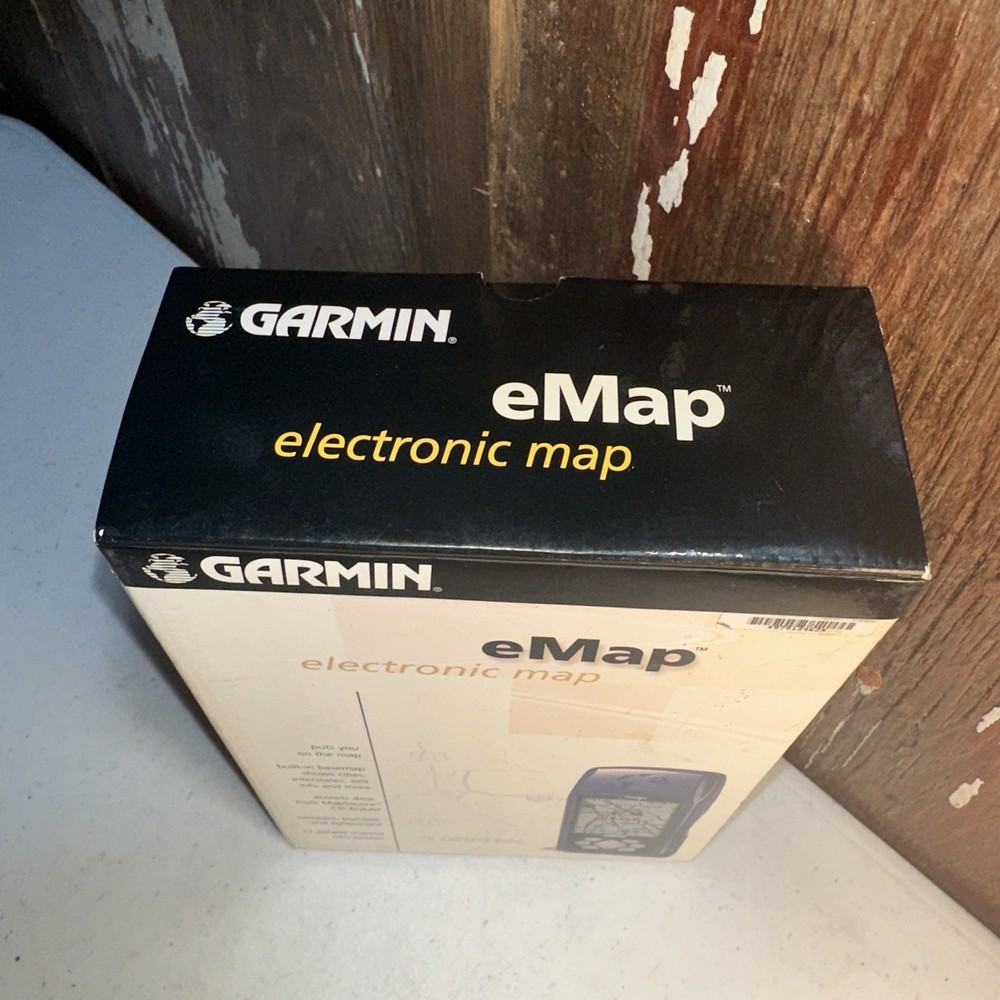 Garmin eMap Electronic Map Portable UnitGPS Navigation Unit Tested Powers On