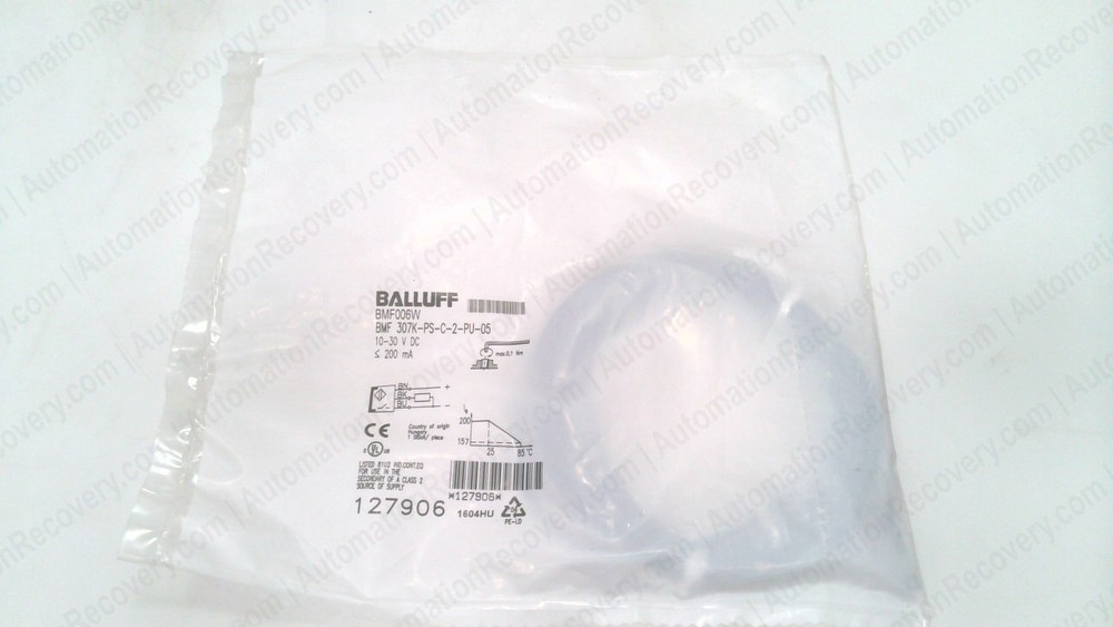 BALLUFF BMF006W, POSITION SENSOR, BMF 307K-PS-C-2-PU-05, NEW #342212